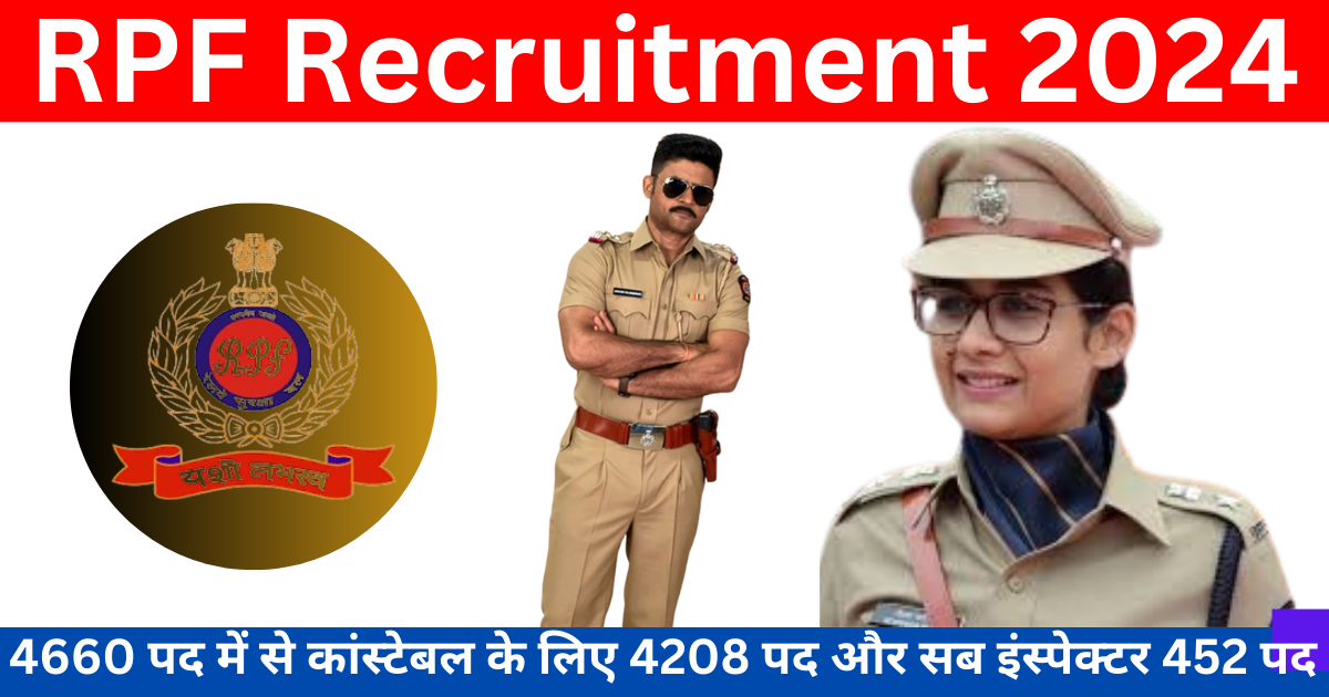 RPF Recruitment 2024 In Hindi