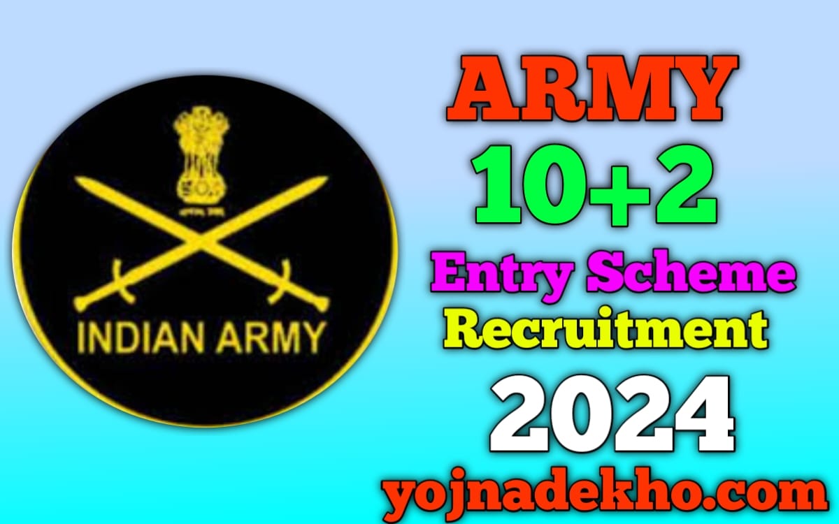 Army 10+2 Entry Scheme Recruitment 2024