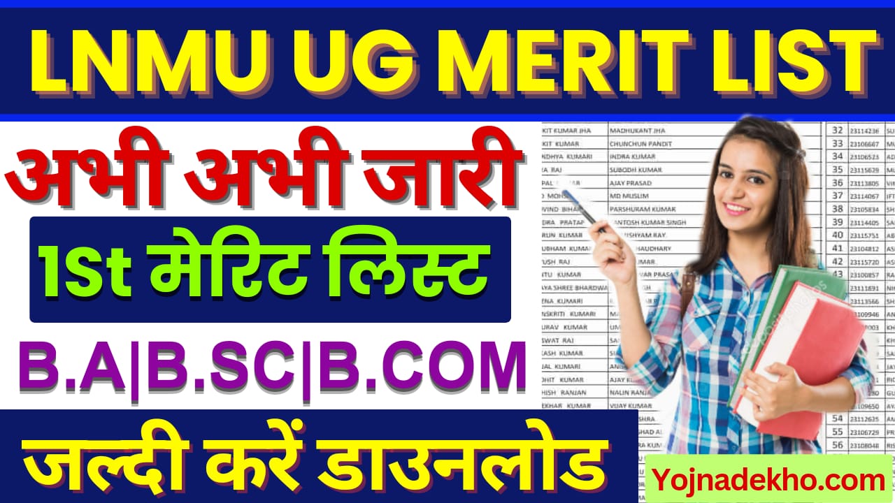 LNMU UG Merit List 2024